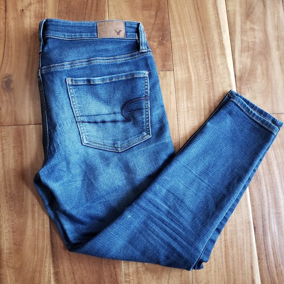 American Eagle Outfitters Jeggings Crop (T13) - Picture 1 of 5